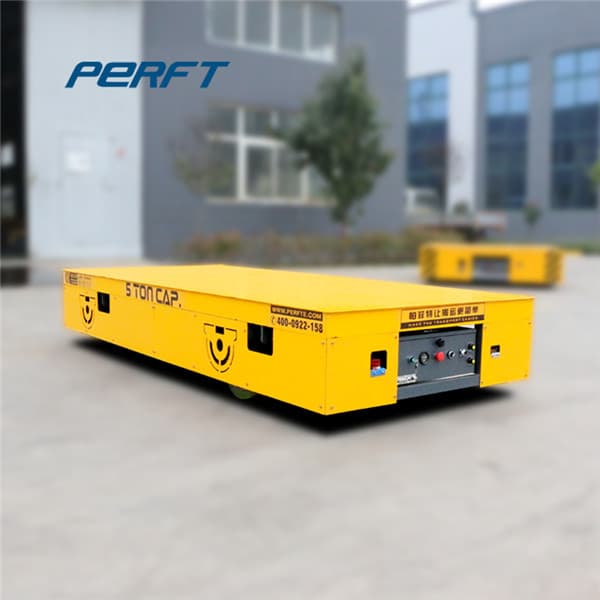 Trackless Transfer Trolley For Steel Coil Transport 50 Tons